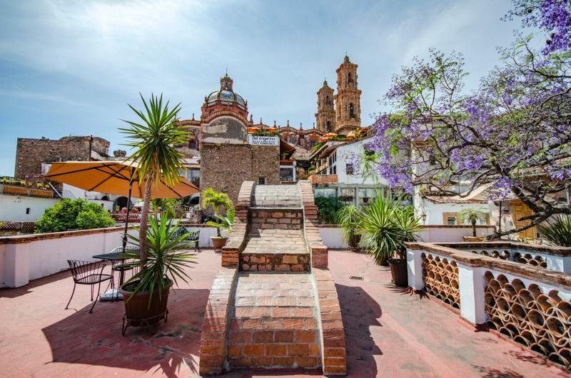 Hotel Los Arcos Taxco de Alarcon Buitenkant foto